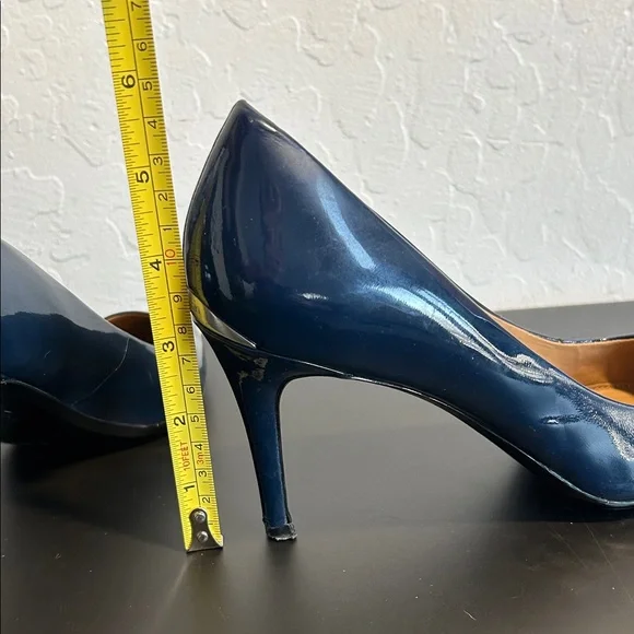 Calvin Klein Navy Gayle Stilleto Pointed-Toe Heels - Women - Picture 9 of 10